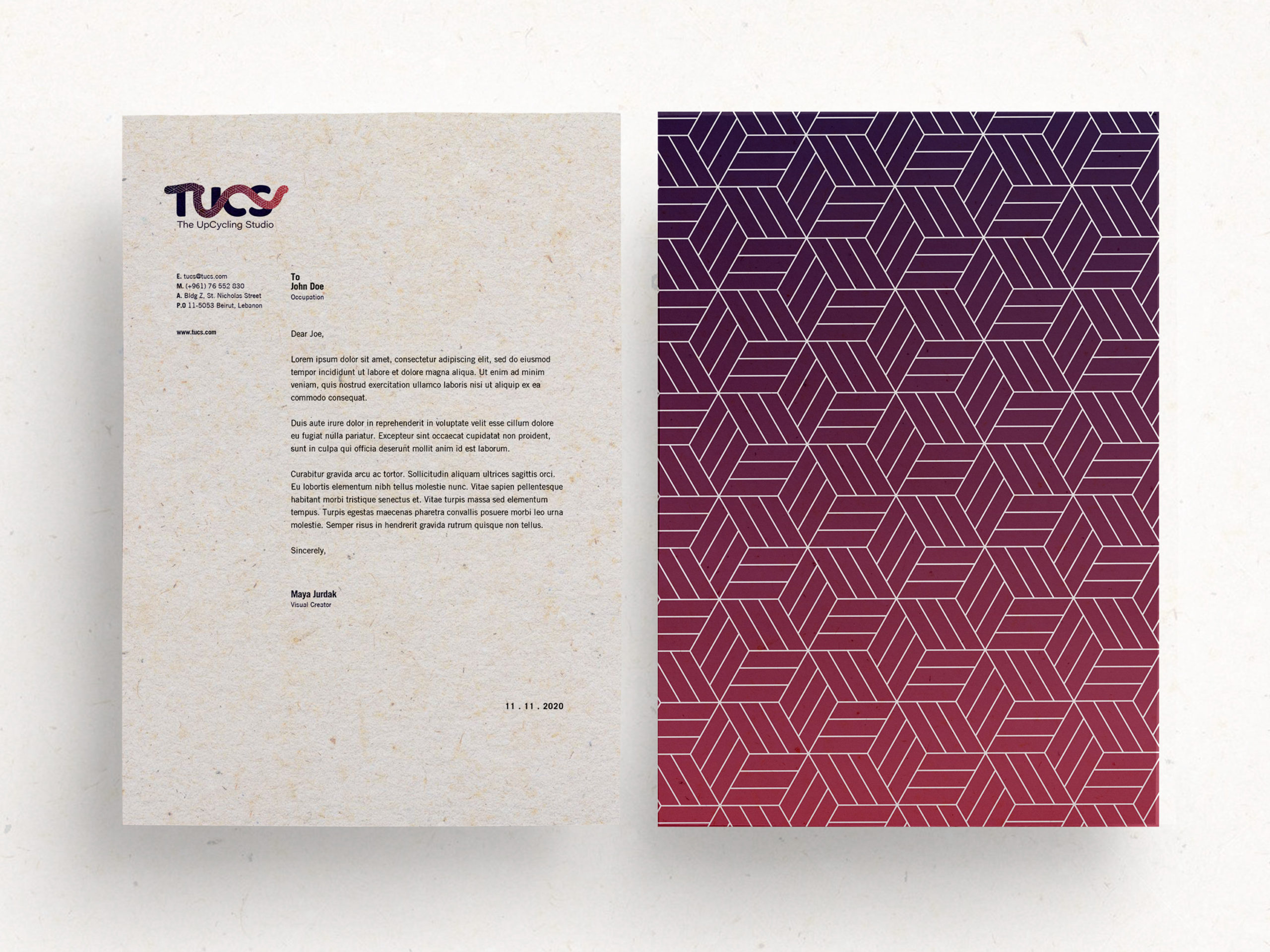 Letterhead Simulation