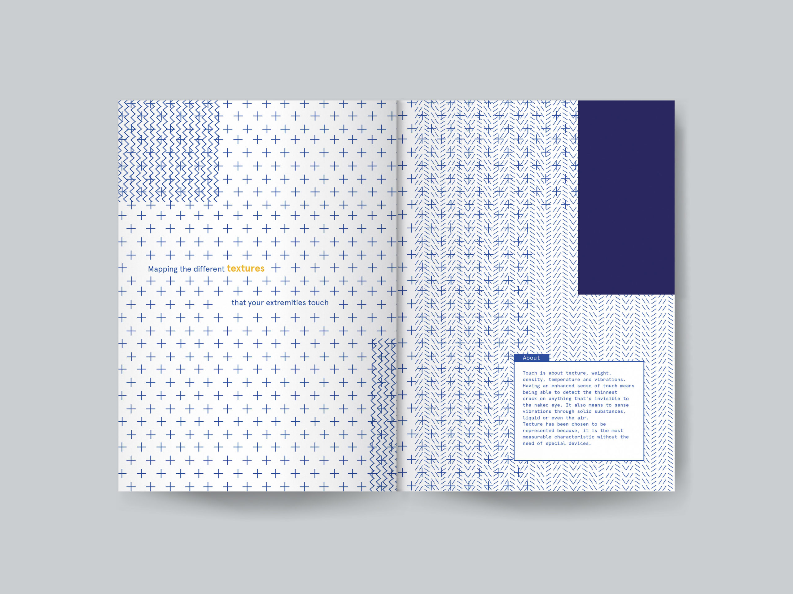Blank book or magazine template mockup vector