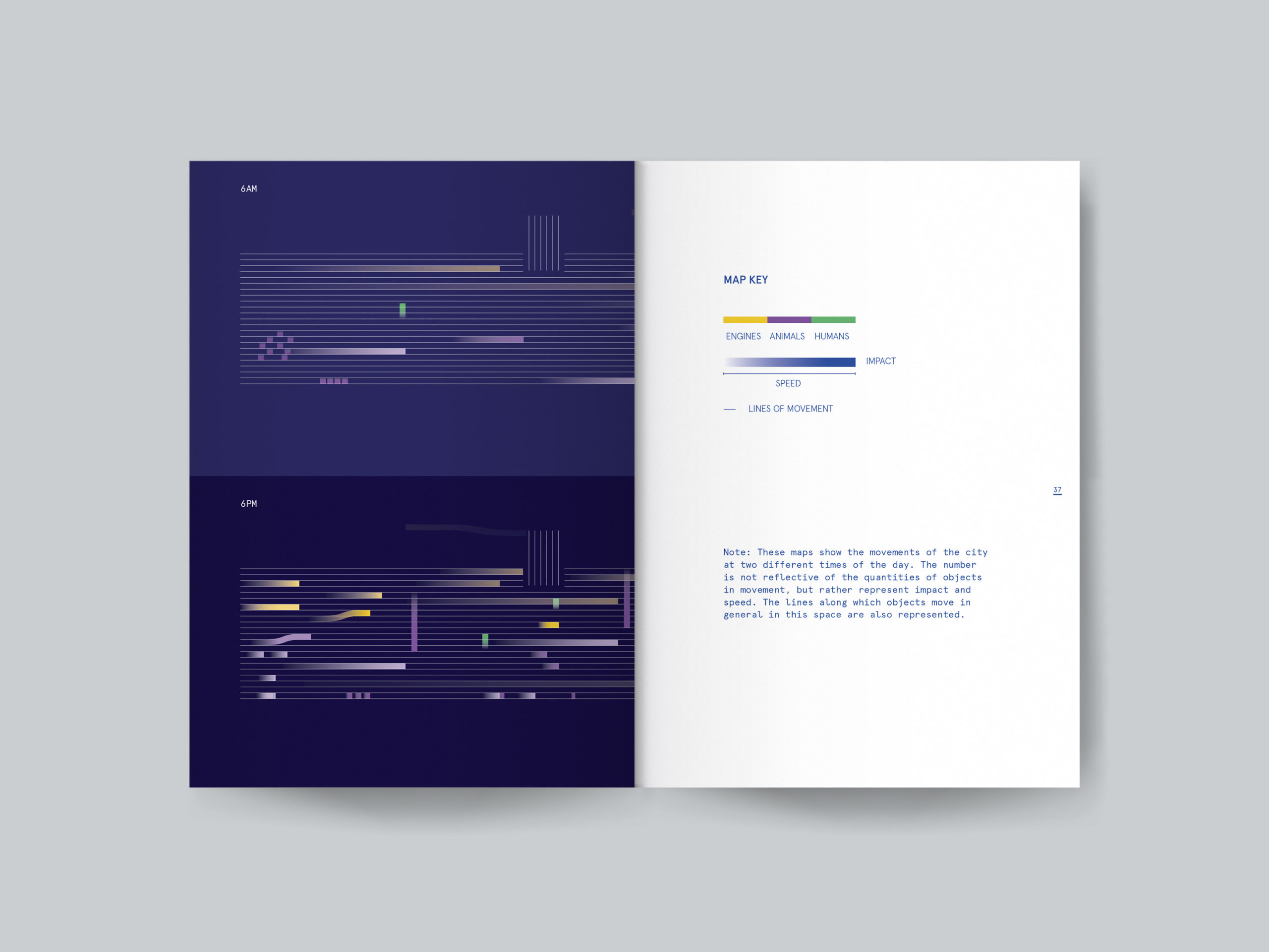 Blank book or magazine template mockup vector