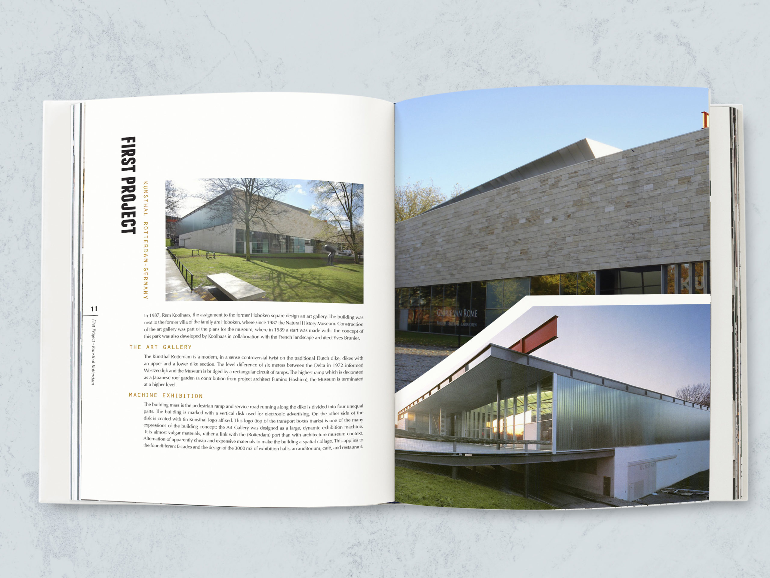 Floral magazine mockup with blank space